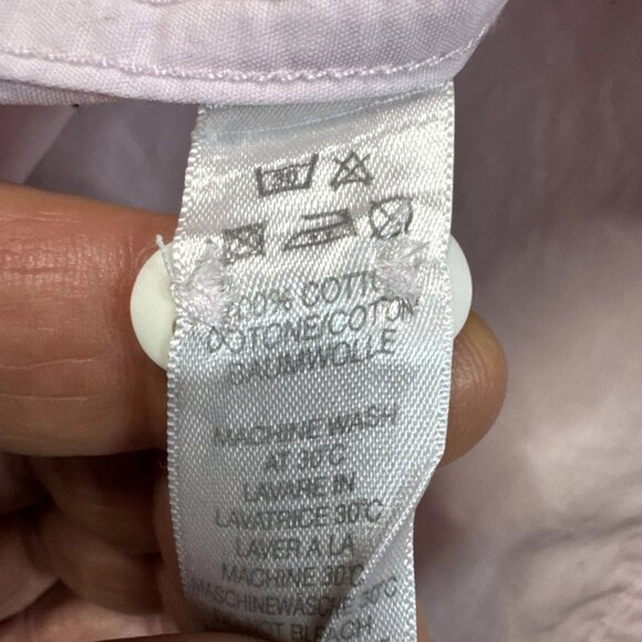 Paul Smith Mens Pink Long Sleeve Button Up Dress Shirt Size Large - Picture 6 of 7